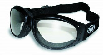 Riding Glasses - Eliminator Style Riding Glasses with Clear Lenses > Part #GL-ELIM-CLR