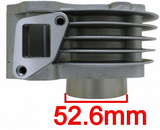 Cylinder Kit - Universal Parts QMB139 50mm Big Bore Cylinder Kit Upgrade to 83cc for TAO TAO VENUS 50 > Part #151GRS258