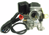 Carburetor - QMB139 50cc 4-stroke Carburetor, Type-1 for WOLF BLAZE 50 > Part #151GRS29
