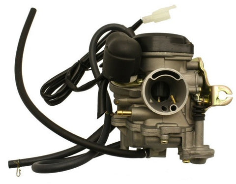 Carburetor - QMB139 50cc 4-stroke Carburetor, 21mm Intake > Part#151GRS264