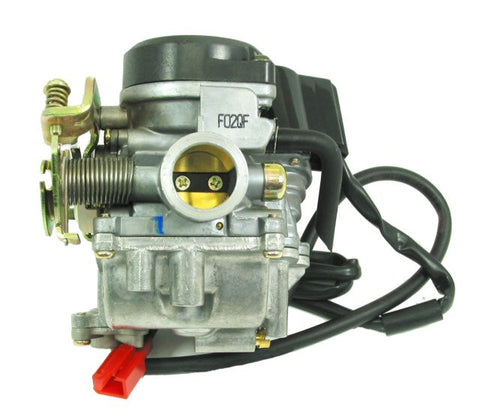 Carburetor, Type-2 4-stroke QMB139 50cc for BINTELLI BEAST 50 > Part #151GRS222