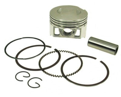 Piston Kit with Rings Hoca QMB139 50mm GY6 49cc > Part # 169GRS203
