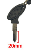 Keys - Scooter Key Key Blank - 35mm Blade TAO TAO THUNDER 50> Part #260GRS55